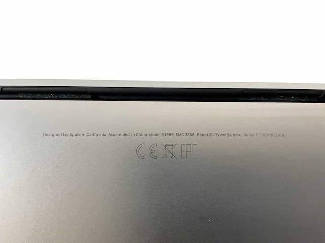 Apple macbook pro 13.3”, core(tm) i7 8th gen, 16 gb ram, 500 gb nvme laptop - afbeelding 7 van  7