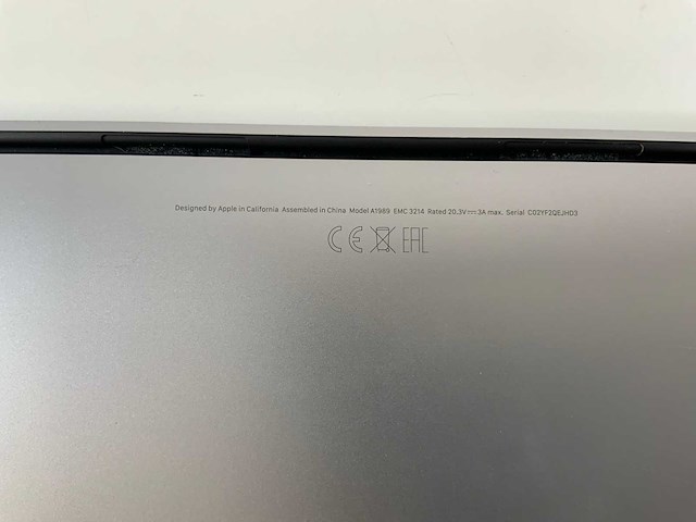 Apple macbook pro 13.3", core(tm) i7 8th gen, 8 gb ram, 500 gb nvme laptop - afbeelding 7 van  7