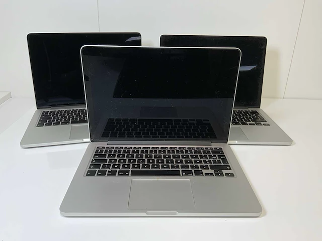 Apple macbook pro 13.3”, dualcore i5, 8 gb ram, 128 gb ssd laptops (3x) - afbeelding 1 van  23