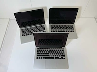 Apple macbook pro 13.3”, dualcore i5, 8 gb ram, 128 gb ssd laptops (3x) - afbeelding 12 van  23