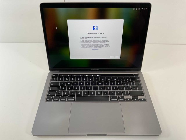 Apple macbook pro 13,3”, m1, 8 gb ram, 251 gb nvme, m1 laptop - afbeelding 1 van  7