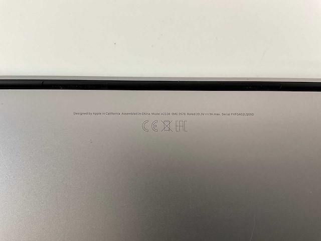 Apple macbook pro 13,3”, m1, 8 gb ram, 251 gb nvme, m1 laptop - afbeelding 7 van  8