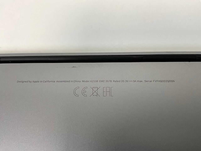 Apple macbook pro 14”, apple m1, 16 gb ram, 251 gb nvme laptop - afbeelding 7 van  7