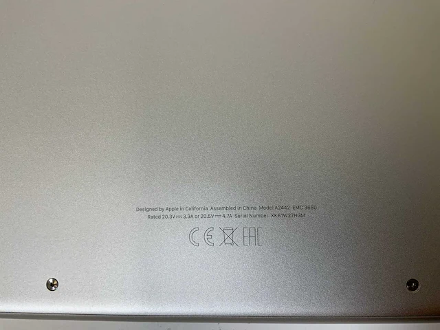 Apple macbook pro 14”, apple m1 pro, 16 gb ram, 1 tb nvme laptop - afbeelding 7 van  7