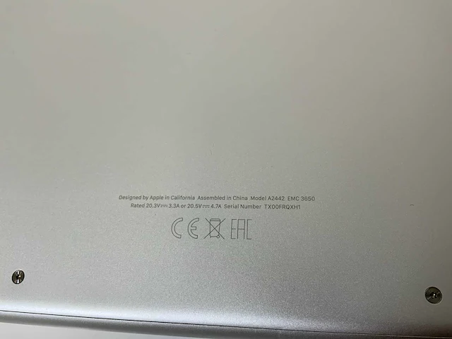 Apple macbook pro 14”, apple m1 pro, 16 gb ram, 1 tb nvme laptop - afbeelding 7 van  7