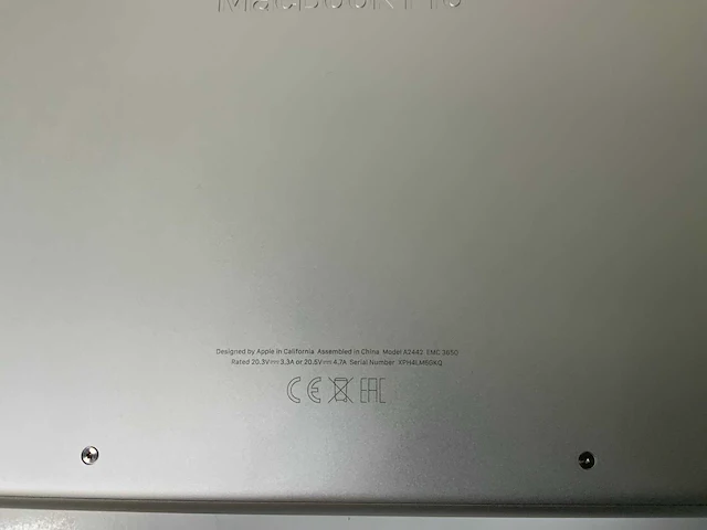 Apple macbook pro 14”, m1 pro, 16 gb ram, 1 tb ssd laptop - afbeelding 7 van  7
