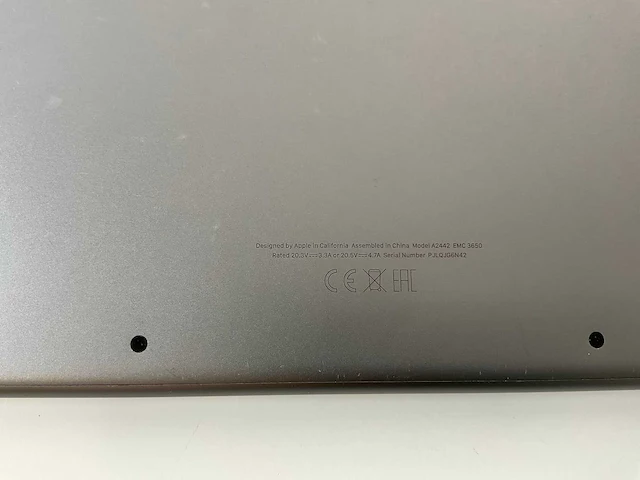Apple macbook pro 14”, m1 pro, 16 gb ram, 500 gb nvme laptop - afbeelding 7 van  8