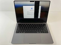 Apple macbook pro 14”, m1 pro, 16 gb ram, 512 gb nvme laptop - afbeelding 1 van  7