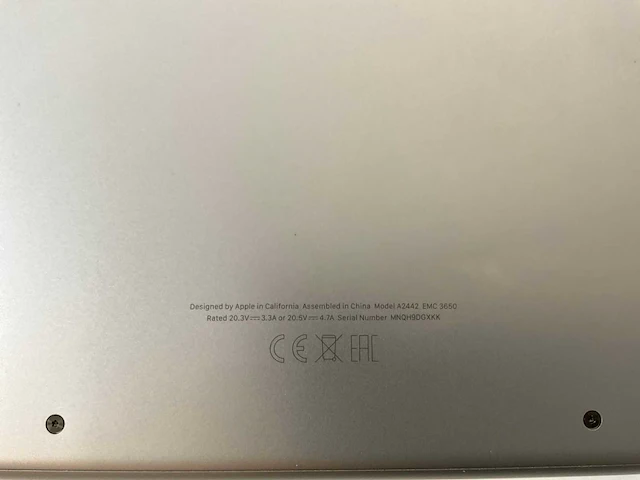 Apple macbook pro 14”, m1 pro, 16 gb ram, 512 gb nvme laptop - afbeelding 7 van  7