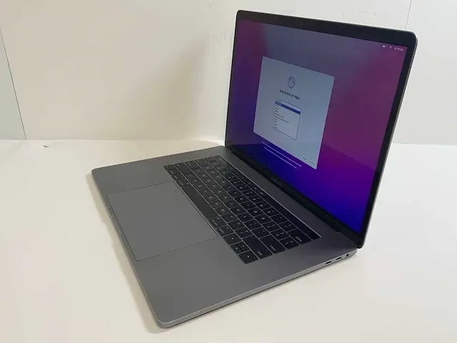 Apple macbook pro 15.4”, core(tm) i7 7th gen, 16 gb ram, 251 gb nvme, amd radeon pro 555 2 gb laptop - afbeelding 2 van  6