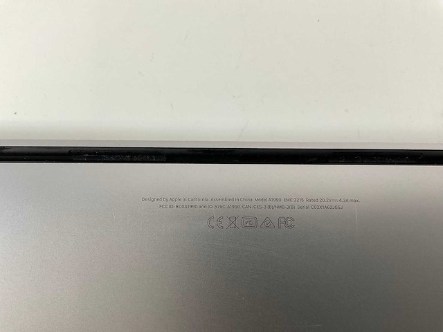 Apple macbook pro 15,4”, core(tm) i7 8th gen, 16 gb ram, 500 gb nvme, amd radeon pro 560x 4 gb laptop - afbeelding 6 van  6