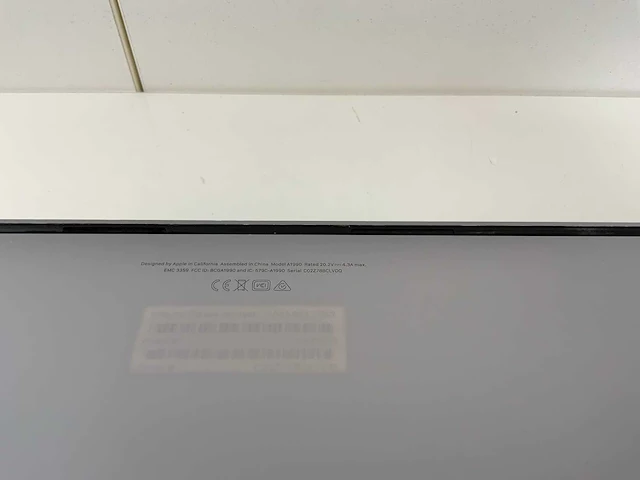Apple macbook pro 15.4", core(tm) i7 9th gen, 32 gb ram, 500 gb nvme, amd radeon pro 560x 4 gb laptop - afbeelding 7 van  7