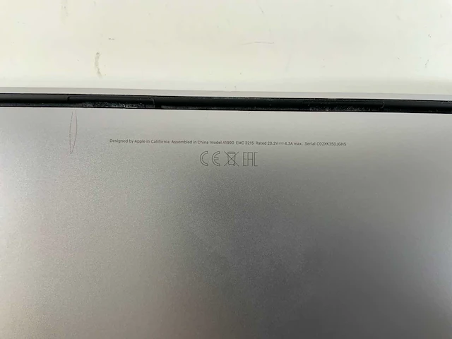 Apple macbook pro 15.4", core(tm) i9 8th gen, 16 gb ram, 500 gb nvme, amd radeon rx pro 560x 4 gb laptop - afbeelding 7 van  7