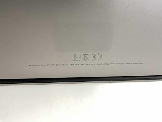 Apple macbook pro 15.4”, core(tm) i9 8th gen, 16 gb ram, 500 gb nvme, amd radeon rx pro 560x 4 gb laptop - afbeelding 7 van  7