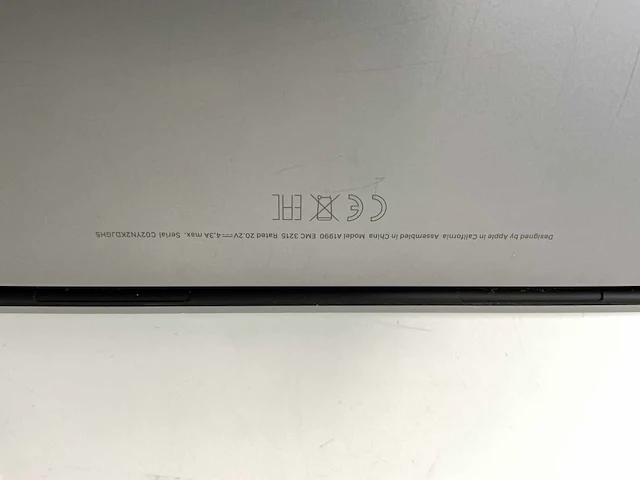 Apple macbook pro 15.4”, core(tm) i9 8th gen, 16 gb ram, 500 gb nvme, amd radeon rx pro 560x 4 gb laptop - afbeelding 7 van  7