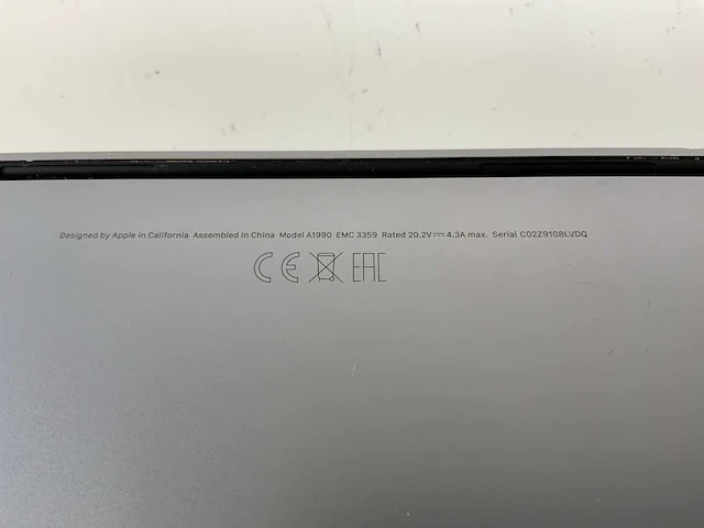 Apple macbook pro 15.4", core(tm) i9 9e generatie, 16 gb ram, 500 gb nvme, amd radeon rx pro 560x 4 gb laptop - afbeelding 7 van  7
