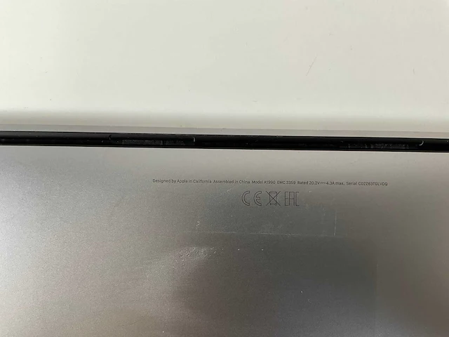 Apple macbook pro 15,4”, core(tm) i9 9th gen, 16 gb ram, 500 gb nvme, amd radeon pro 560x 4 gb laptop - afbeelding 7 van  7