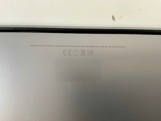 Apple macbook pro 15.5", core(tm) i7 7th gen, 16 gb ram, 500 gb nvme, amd radeon rx pro 560x 4 gb laptop - afbeelding 7 van  7