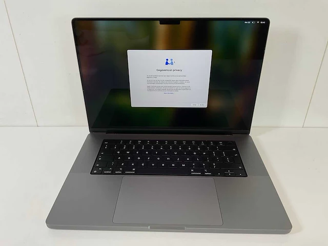 Apple macbook pro 16”, apple m1 pro, 32 gb ram, 500 gb nvme laptop - afbeelding 1 van  7