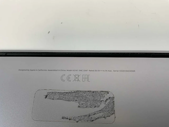 Apple macbook pro 16", core(tm) i7 9e generatie, 32 gb ram, 500 gb nvme, amd radeon pro 5500m 4 gb laptop - afbeelding 7 van  7