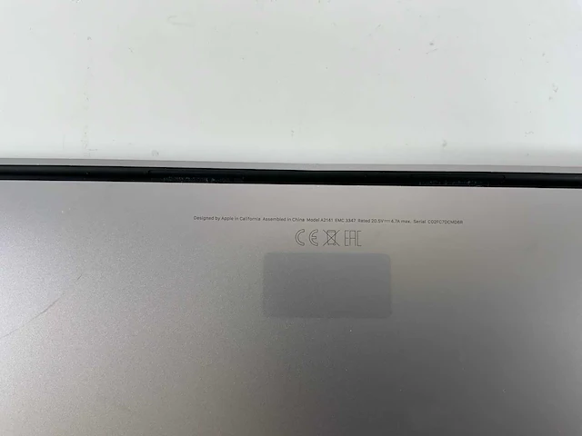 Apple macbook pro 16", core(tm) i7 9th gen, 16 gb ram, 500 gb nvme, amd radeon rx pro 5500m 4gb - afbeelding 7 van  7