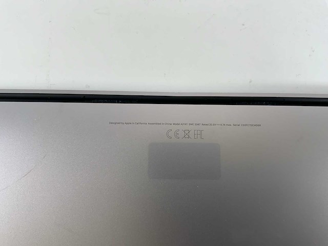 Apple macbook pro 16", core(tm) i7 9th gen, 16 gb ram, 500 gb nvme, amd radeon rx pro 5500m 4gb - afbeelding 7 van  7