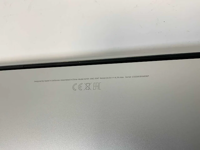 Apple macbook pro 16”, core(tm) i7 9th gen, 16 gb ram, 500 gb ram, amd radeon rx 5500 4 gb laptop - afbeelding 7 van  7