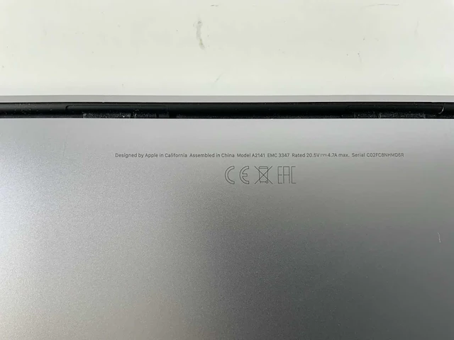 Apple macbook pro 16", core(tm) i7 9th gen, 32 gb ram, 500 gb nvme, amd radeon rx pro 5500m 4 gb laptop - afbeelding 7 van  7