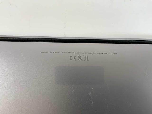 Apple macbook pro 16", core(tm) i7 9th gen, 32 gb ram, 500 gb nvme, amd radeon rx pro 5500m 4 gb laptop - afbeelding 6 van  6