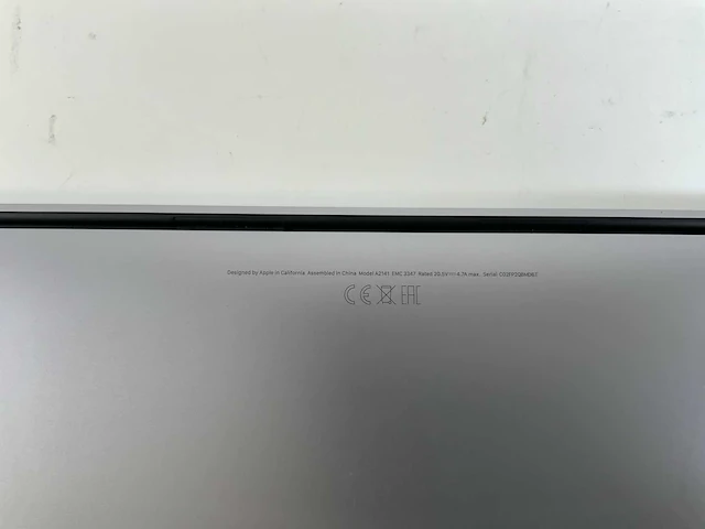 Apple macbook pro 16", core(tm) i9 9th gen, 16 gb ram, 1 tb nvme, amd radeon rx pro 5500m 4 gb laptop - afbeelding 7 van  8