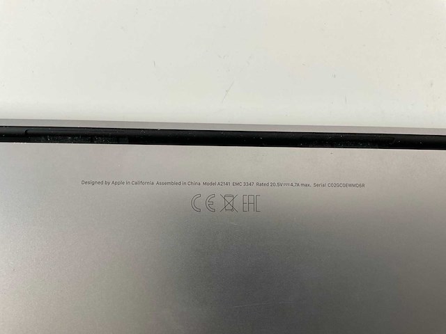 Apple macbook pro 16”, core(tm) i9 9th gen, 32 gb ram, 1 tb nvme, amd radeon pro v520 8 gb laptop - afbeelding 7 van  7