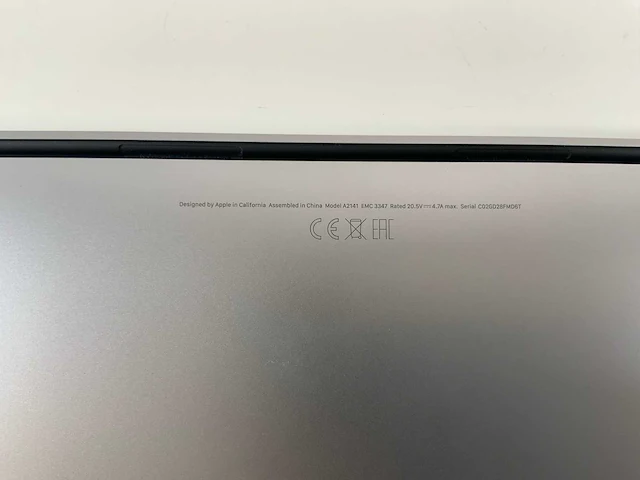 Apple macbook pro 16", core(tm) i9 9th gen, 32 gb ram, 1 tb nvme, amd radeon rx pro 5500m 8 gb laptop - afbeelding 7 van  7