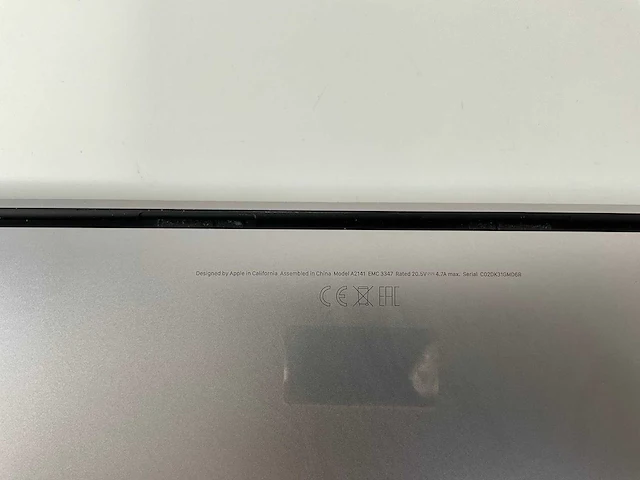 Apple macbook pro 16”, core(tm) i9 9th gen, 32 gb ram, 1 tb nvme laptop - afbeelding 7 van  7