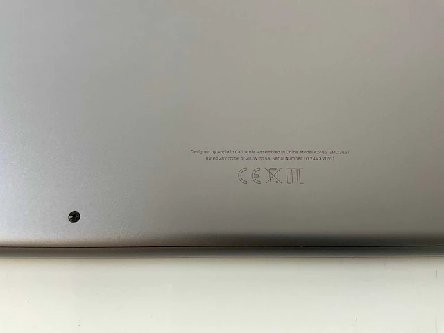 Apple macbook pro 16”, m1 max, 64 gb ram, 1 tb nvme laptop - afbeelding 7 van  7