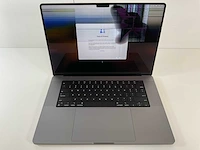 Apple macbook pro 16”, m1 pro, 16 gb ram, 500 gb nvme laptop - afbeelding 1 van  7
