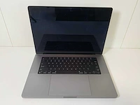 Apple macbook pro 16”, m1 pro, 16 gb ram, 500 gb ssd laptop - afbeelding 1 van  7
