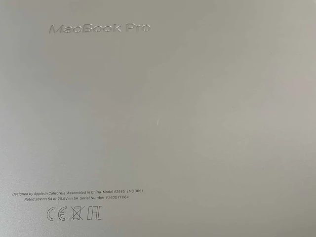 Apple macbook pro 16", m1 pro, 16 gb ram, 500 gb ssd laptop - afbeelding 7 van  7