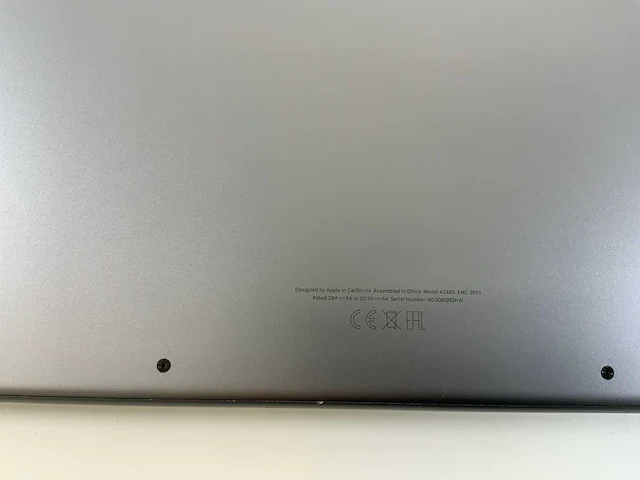 Apple macbook pro 16", m1 pro, 32 gb ram, 500 gb ssd laptop - afbeelding 7 van  8