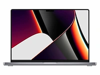 Apple macbook pro 2021 16" m1 max 10 core, 32-core gpu 32gb ram 1tb ssd qwertz grijs - afbeelding 1 van  3