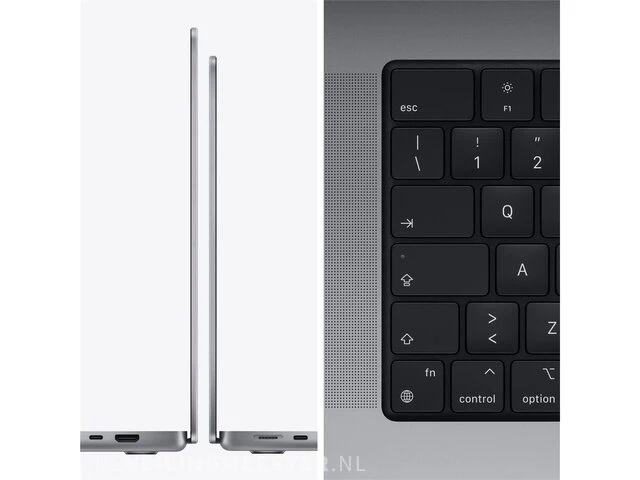 Apple macbook pro (2021) mkgq3fn/a - 14 inch - azerty - afbeelding 2 van  2