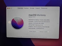 Apple macbook pro 2,9 ghz dual-core intel core i5. videokaart intel iris plus graphics 655 1536 mb. 8 gb ra... - afbeelding 3 van  6