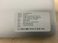 Apple macbook pro a1398(i7) laptop (2x) - afbeelding 7 van  9