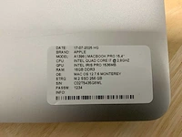 Apple macbook pro a1398(i7) laptop (2x) - afbeelding 9 van  9