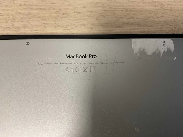 Apple macbook pro a1502 13.3” laptop - afbeelding 6 van  6