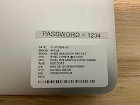 Apple macbook pro a1502 laptop (4x) - afbeelding 3 van  13
