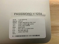 Apple macbook pro a1502 laptop (4x) - afbeelding 13 van  13