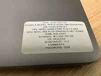 Apple macbook pro a2289 laptop - afbeelding 6 van  6