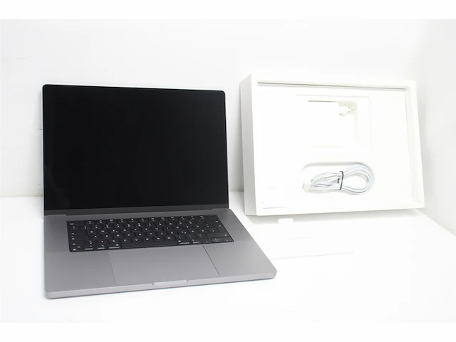 Apple macbook pro apple m m1 max laptop 41,1 cm (16.2) 32 gb 1 tb ssd wi-fi 6 (802.11ax) macos monterey grijs qwertz - afbeelding 2 van  2