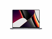 Apple macbook pro apple m m1 pro laptop 41,1 cm (16.2) 16 gb 512 gb ssd wi-fi 6 (802.11ax) macos monterey grijs qwertz - afbeelding 1 van  6