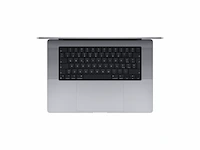 Apple macbook pro apple m m1 pro laptop 41,1 cm (16.2) 16 gb 512 gb ssd wi-fi 6 (802.11ax) macos monterey grijs qwertz - afbeelding 2 van  6